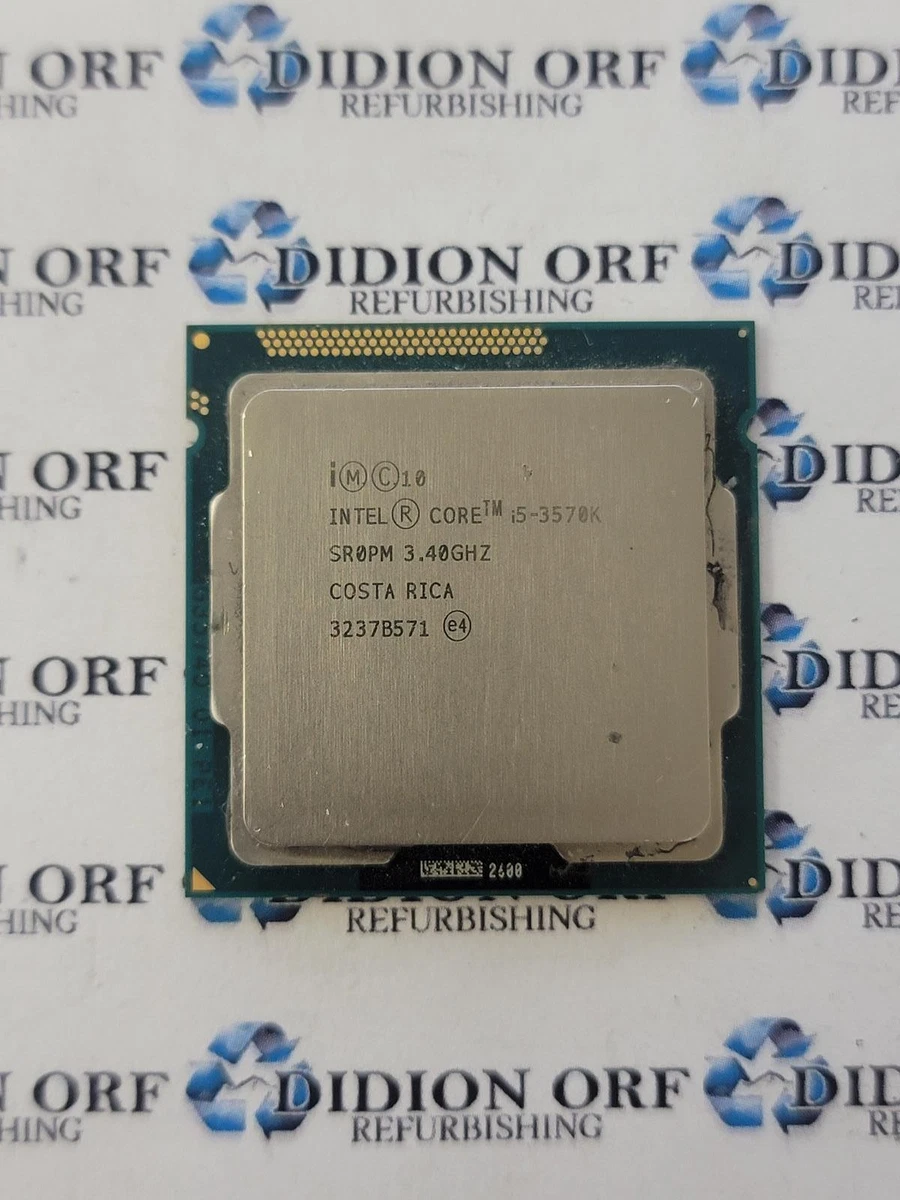Intel Core i5-3570K Processor Model Computer Processors (CPUs) for