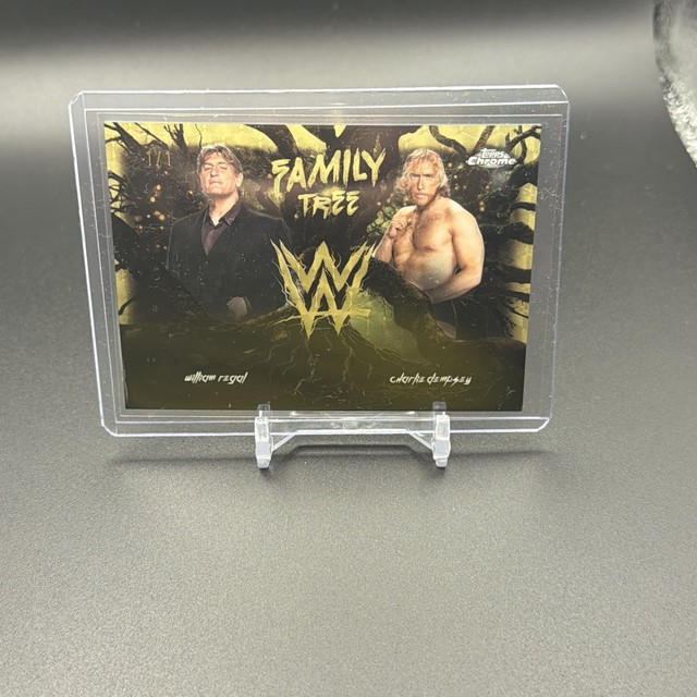2026 Topps Chrome WWE Family Tree William Regal/Charlie Dempsey 1/1 Superfractor