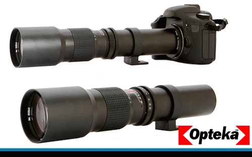 OPTEKA 4K HD SPORTS ACTION ZOOM LENS 500-1000MM FOR NIKON D3000 D3100 D3200 D90 - Image 2 of 4