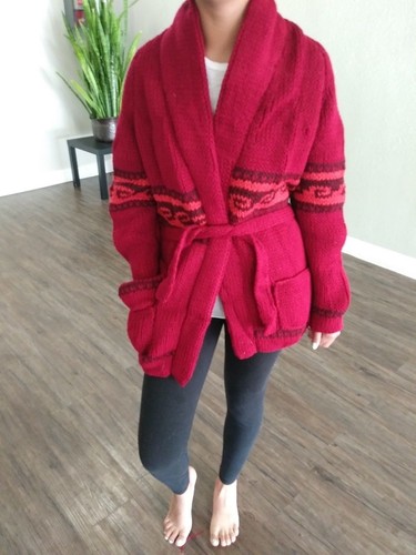 Nativo Baja Artístico Étnico Latino Boho Surfer Patinador Cálido Suéter Hecho en México - Imagen 22 de 41