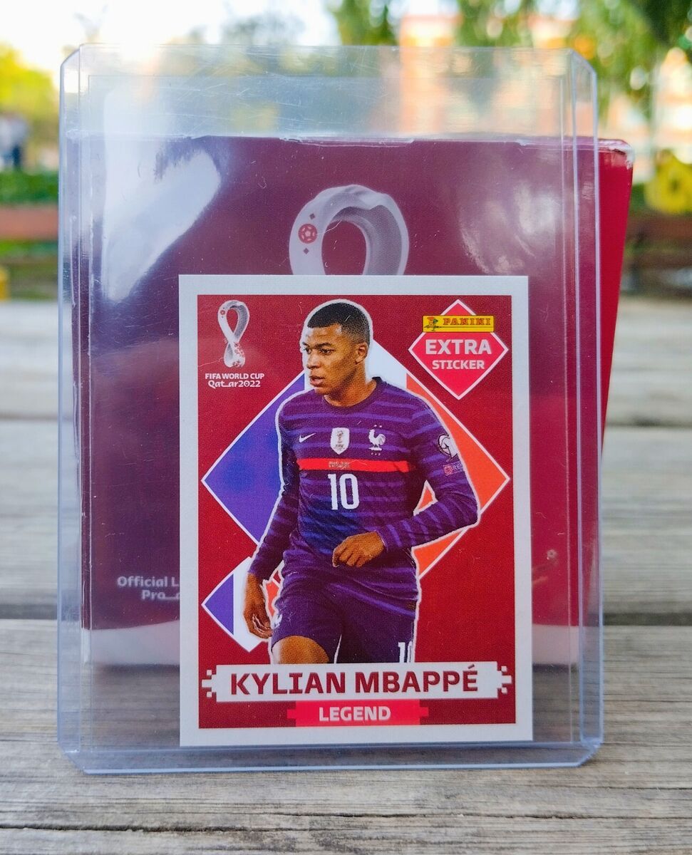 Extra Sticker – França – Kylian Mbappé – Base – Legend