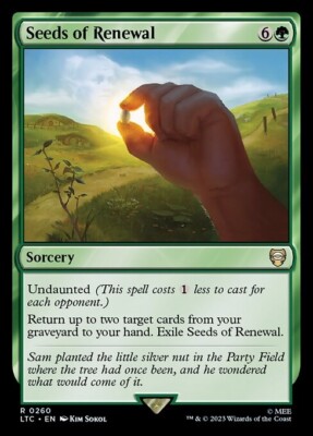 Seeds of Renewal ~ Commander: Der Herr der Ringe [ NM ] [ Magic MTG ]