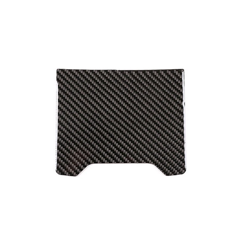 Carbon Fiber Rear Armrest Storage Box Panel Trim For Mercedes Benz C Class W205 - Imagem 2 de 4