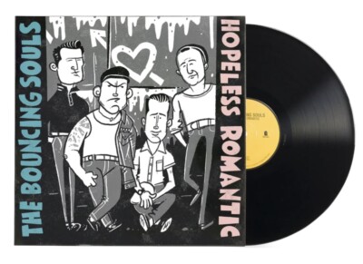 THE BOUNCING SOULS- HOPELESS ROMANTIC ANNIVERSARY COVER BLACK