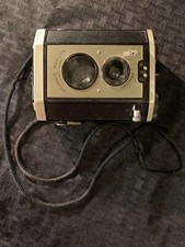 VTG KODAK Brownie Reflex Synchro Model Camera W/Original Strap PARTS OR REPAIR