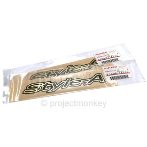 JDM Nissan Silvia S15 Autech Style-A Side Emblems Pair SR20DET Genuine