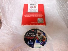Hallmark "Julian Edelman SB LIII MVP NE Patriots" 2019 Ceramic Ornament NEW
