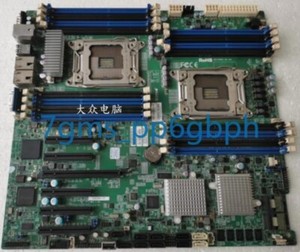 1 PCS   Micro X9DRH-7F Dual Channel Server Motherboard in good condition #F6