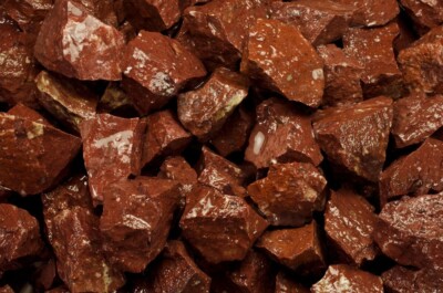 1/4 lb Volcano Coffee Rough Stones - Natural Crystal Mineral Rock Tumbling