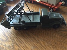 Camion Militaire Brockway Dinky Super Toys d'origine , Poseur De Pont.