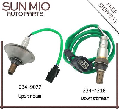2X Up&Downstream Oxygen O2 Sensor for Honda Fit 1.5L 2009-2010 234-9077 234-4218