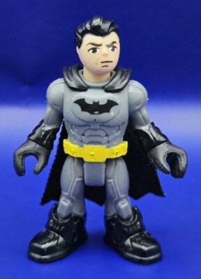 Imaginext DC Super Friends BRUCE WAYNE BATMAN Unmasked 3'' Figure LOOSE