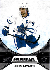2021-22 Upper Deck Credentials - John Tavares #9