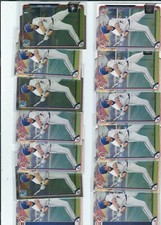 LOT OF 25 CARL WISE ROOKIE CARDS TORONTO BLUE JAYS BOWMAN 