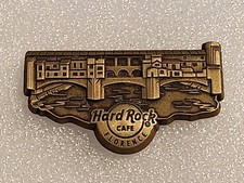 HARD ROCK CAFE FLORENCE 3D PONTE VECCHIO BRIDGE PIN (MINT)