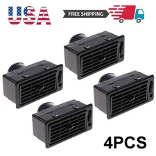 4pcs Car Universal Heat AC Air Exhaust vent Dash Ventilation Outlet for RV Truck