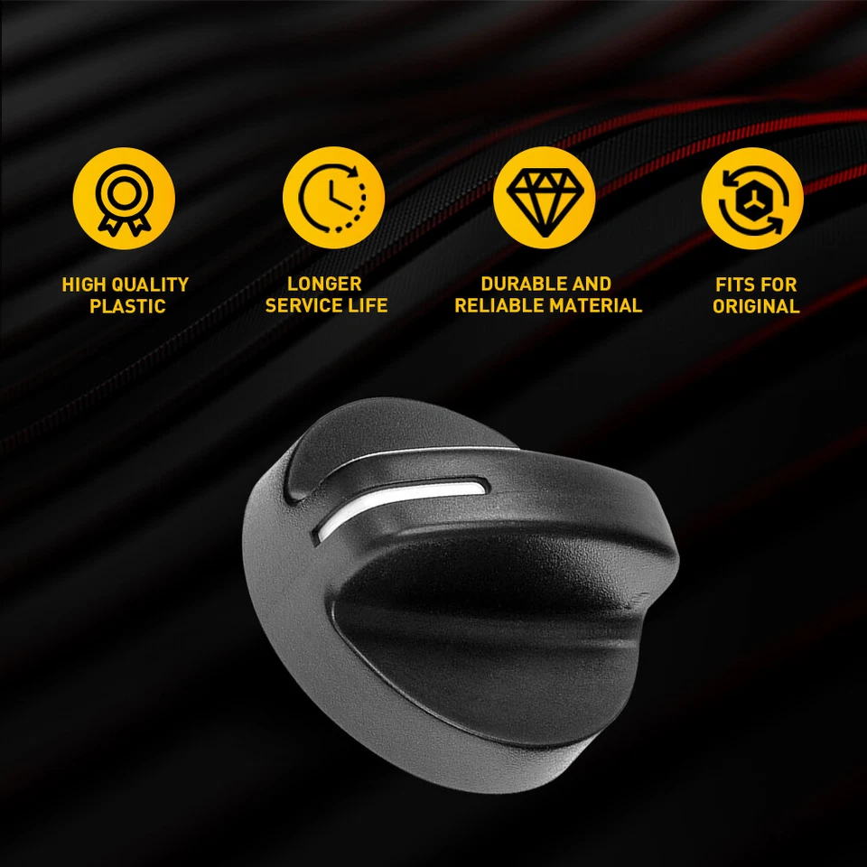 76829,04882511 For DODGE 94-97 1500 RAM 2500 3500 HVAC Heater Control Knob - Image 2 of 4