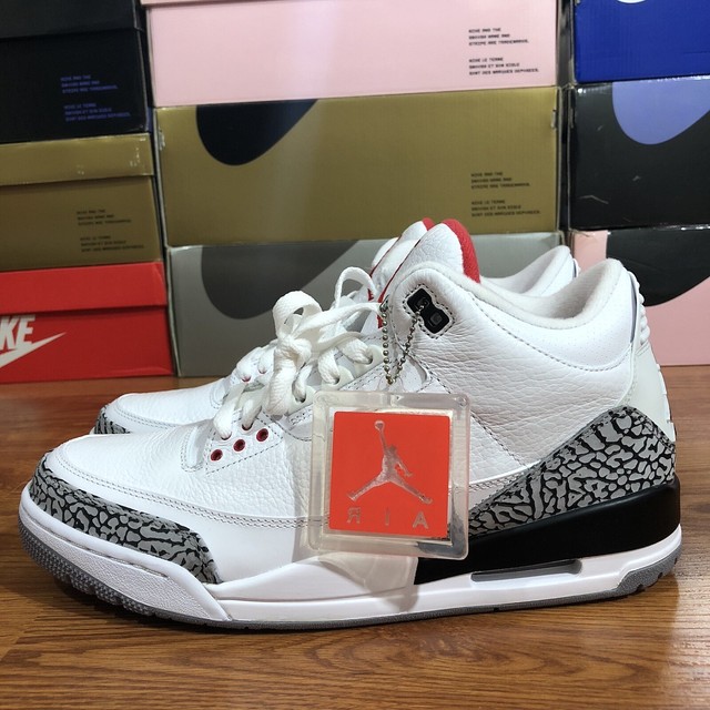 Size 11 - Jordan 3 Retro White Cement 