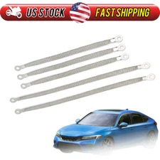 5 Pcs kit Universal Engine Ground Strap Truck/Car Set 3-10" And 2-13"