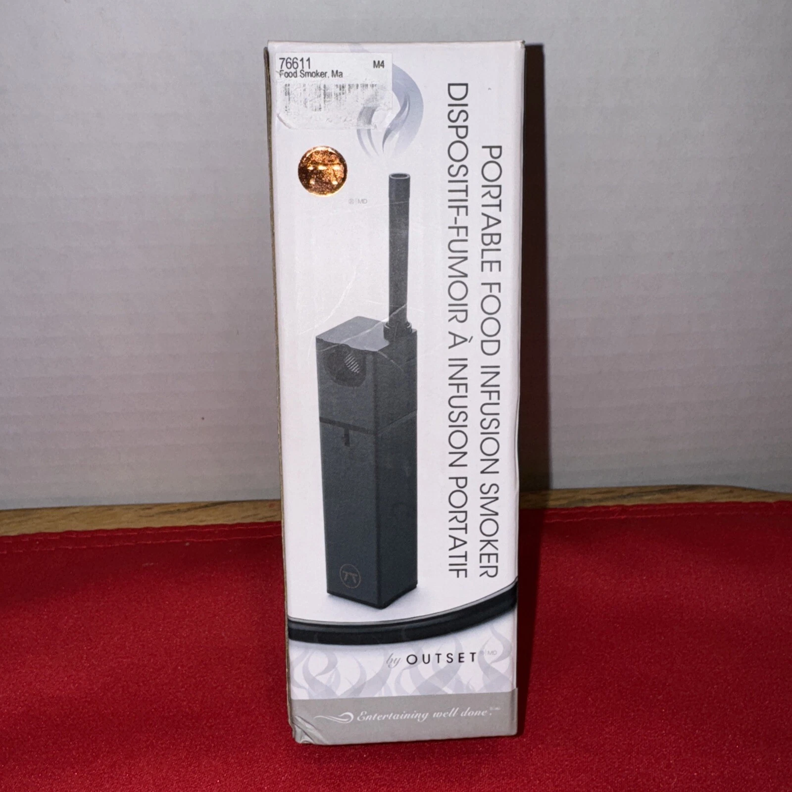 Outset Portable Food Infusion Smoker, 9-Inch, Black
Opens in a new window or tab