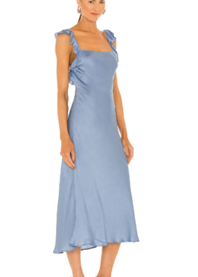 knee length dresses for ladies Tenna Floral Lace Bustier Midi Dress