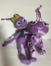 LOT Vintage A Bugs Life Special Edition Plush Holiday Toy Disney Rare Atta -Dot