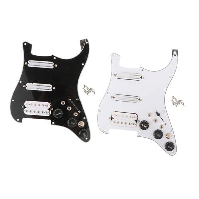 Vorverdrahtet E-Gitarre Plektrum-Schutz geladen SSH Tonabnehmer, Schlagbrett, Single Coil