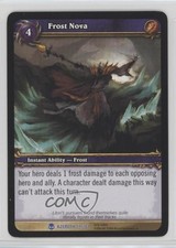 2006 World of Warcraft TCG: Heroes of Azeroth Frost Nova #55