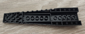 Lego 45301pb023 Black Wedge 16 x 4 Triple Curved SW V-Wing Starfighter Pattern