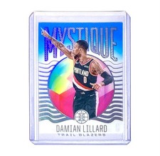2020-21 Panini Illusions Basketball Mystique #5 DAMIAN LILLARD Trail Blazers