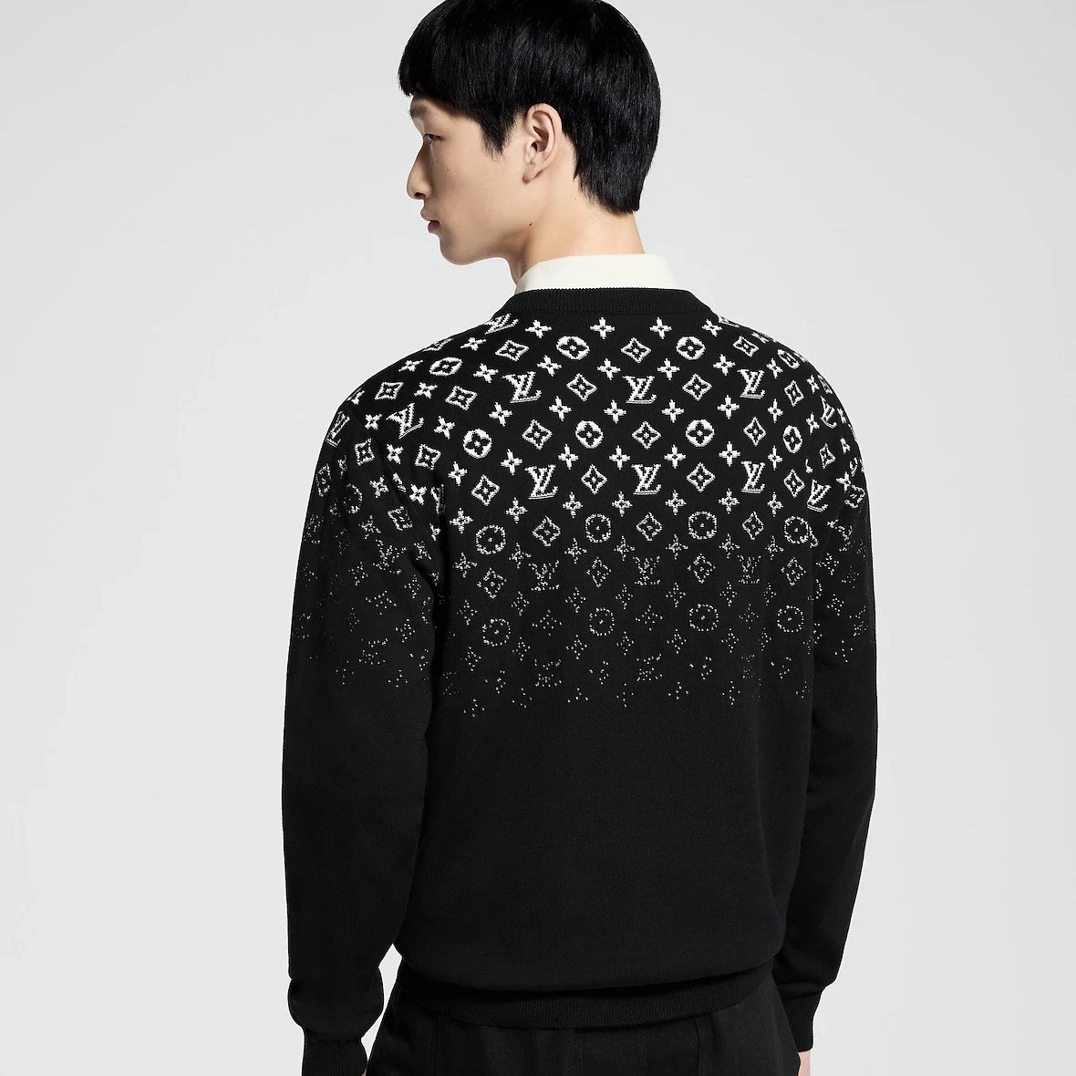LOUIS VUITTON ルイヴィトン グラフィック シグネチャー ノルディック柄 プルオーバーニット セーター ブラウン RM261WW CA3 FUKL25 中古・古着通販】LOUIS VUITTON (ルイ ヴィトン) 23AW モノグラム