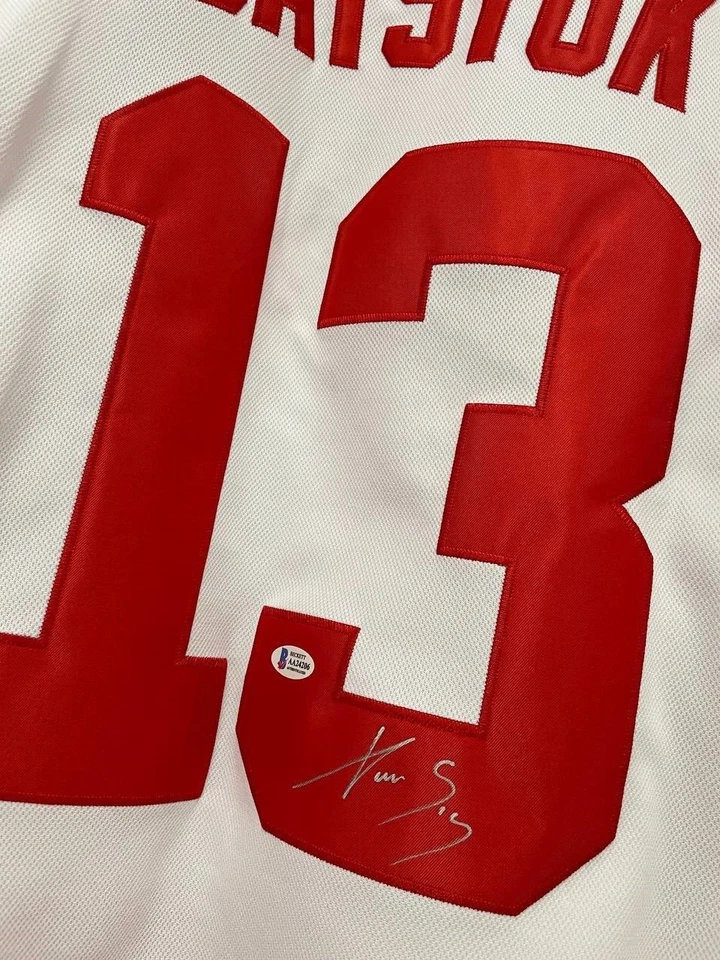 Pavel Datsyuk Jersey Hand Signed Autographed BAS COA - Image 2 of 4