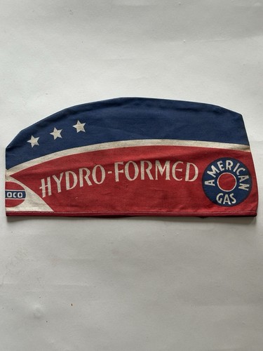 Rare 1940's Amoco Service Station Attendant Hat. Great mid Century Petroliana