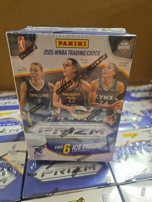 2025 Panini Prizm WNBA Basketball Blaster Box Factory Sealed 6 Packs 24 Cards