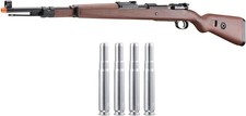 Double Bell WWII Kar 98k Bolt Action Gas Airsoft Rifle WOOD 