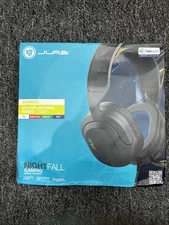 JLAB NIGHTFALL OVER EAR WIRED GAMING HEADSET (GHNHTFALLRBLK4) -NEW-