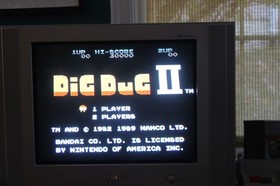 Dig Dug 2: Trouble in Paradise game for Nintendo Entertainment System (NES)