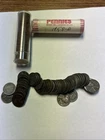 3 Roll Of Wheat Pennies 1945, 1943 Steel Cent, 1958D