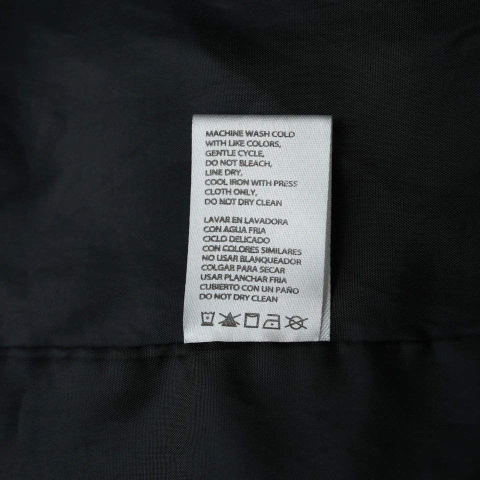 Weatherproof Jacket Men Hoodie Full Zip Rain Black Brown Poly Hooded Medium - Image 4 of 4