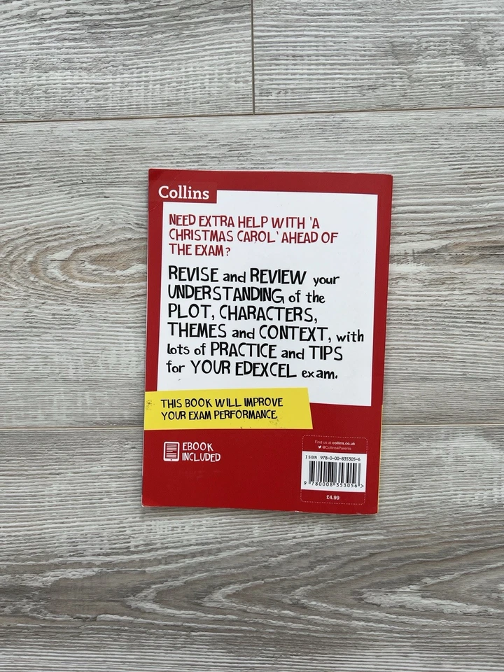 A Christmas Carol by Collins Snap Edexcel GCSE 9-1 English Literature Revision - Image 2 of 2