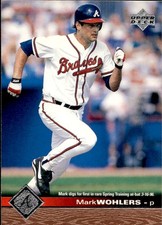 1996 Mark Wohlers Upper Deck Baseball # 17 Card
