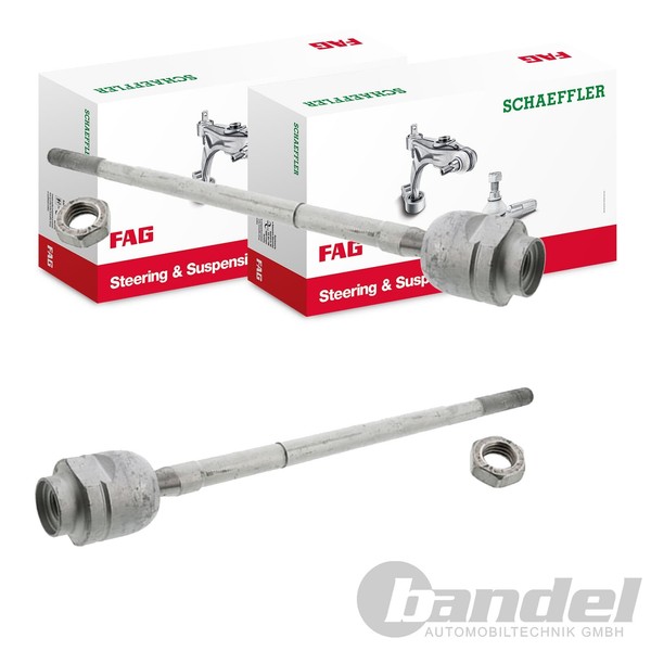 2X Schaeffler FAG Axialgelenk Spurstange Lenkung Passend FüR Opel Combo Corsa-image