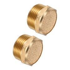 2PCS exhaust tire, male thread g 3/4" for air