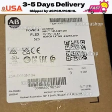 Allen-Bradley 25A-D010N104 PowerFlex 523 AC drive 25AD010N104 New