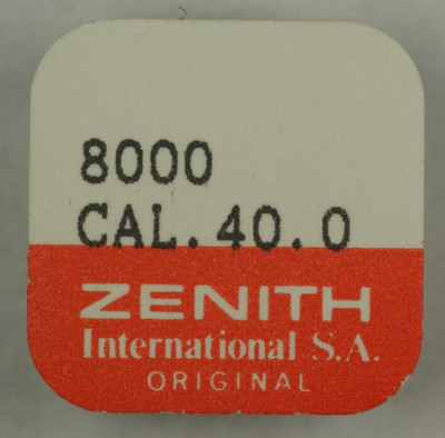 Zenith El Primero Part #8000 Cal. 3019 400 Chronograph Runner Second Wheel NOS