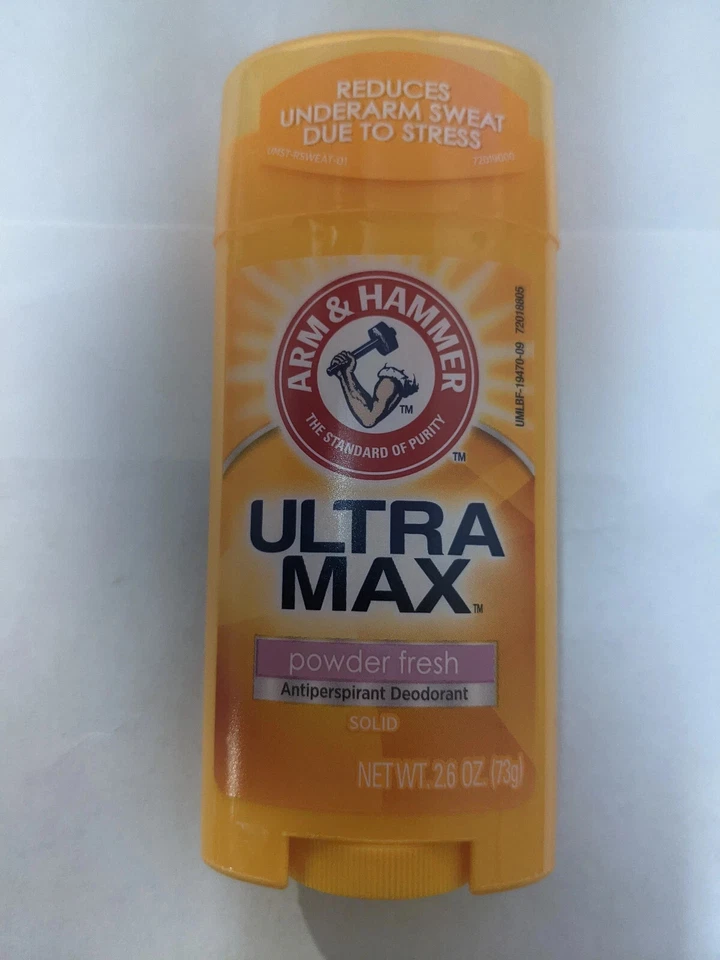 6 包 – Arm & Hammer ULTRAMAX 防汗除臭粉 新鲜 2.6 盎司 ea — 第 2/2 张图片