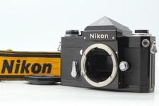  MINT Nikon F Late Black Eye Level Prism 35mm SLR Camera Body w/ Strap Japan
