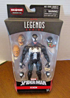 Marvel Legends Series Spider-Man's Venom Build A Figure Absorbing Man New In Box