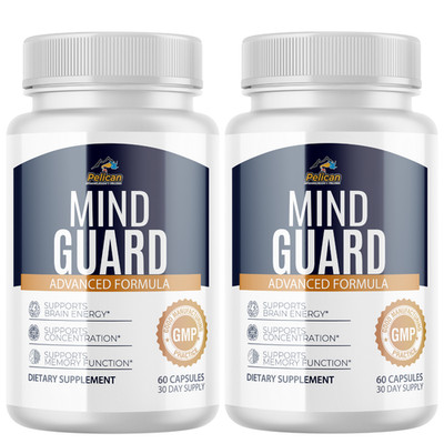 Mind Guard - Nerve Health Support - 2 Bottles- 120 Capsules