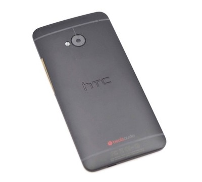 Original HTC One M7 801c 801e 801n 801s Akkudeckel Backcover Tasten Schwarz